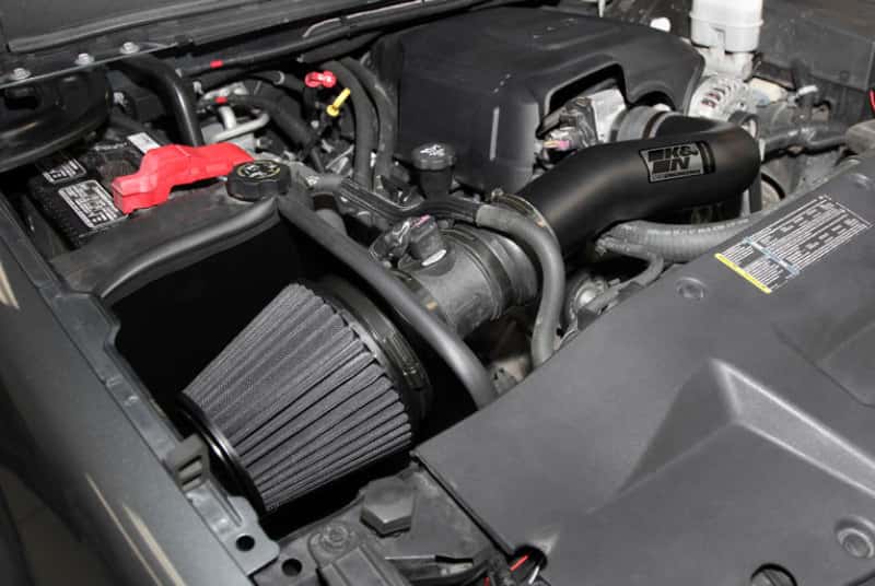 K&N Engineering — K&N 07-08 Chevy Silverado 1500 4.8L/5.3L V8 / 07-08 GMC Yukon 4.8L/5.3L V8 Black Perf Intake Kit
Performance Air Inta
Air Intake System - view 11