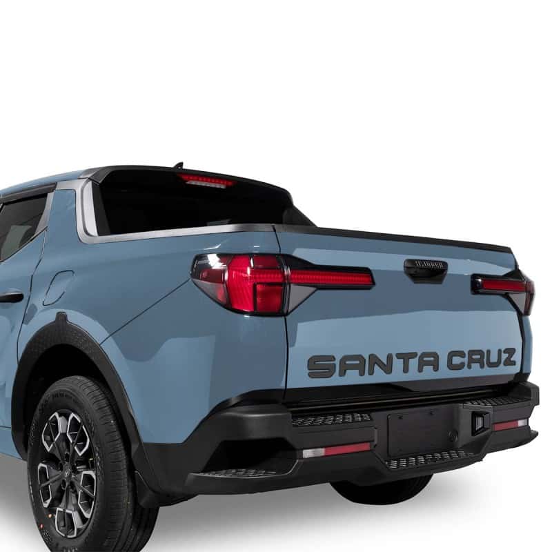 Putco — Putco 22-23 Hyundai Santa Cruz Tailgate Letter Kit - Black Platinum - view 1