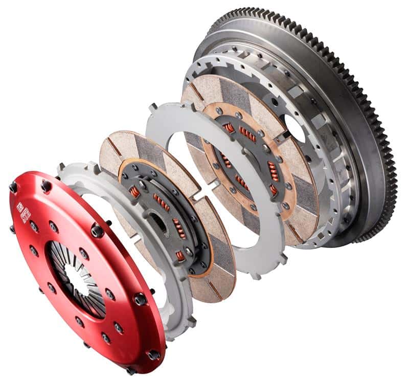OS Giken — OS Giken Mini Cooper S R56 1.6L 6MT STR Series 215mm Solid Soft Release Sleeve Assy. & FW Bolts - view 2