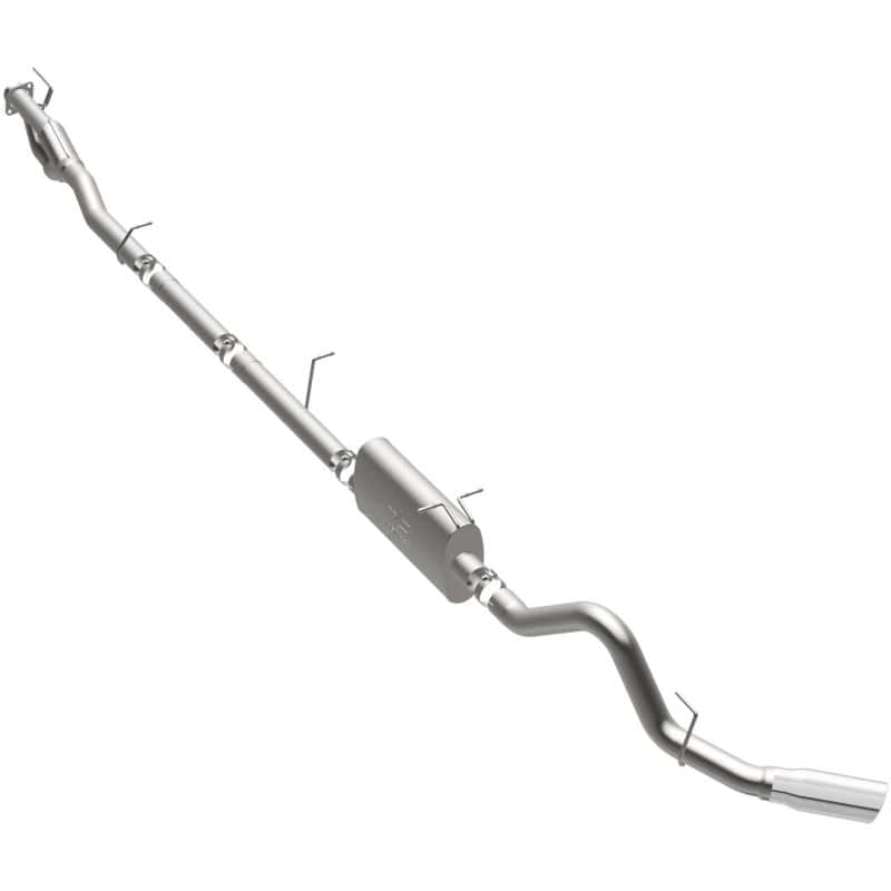 Magnaflow — MagnaFlow Sys C/B 11-15 Ford Super Duty F250 6.2L EC CC, SS 3.5in Single Rear Pass Side Ext 5in Tip
Cat-Back - view 30