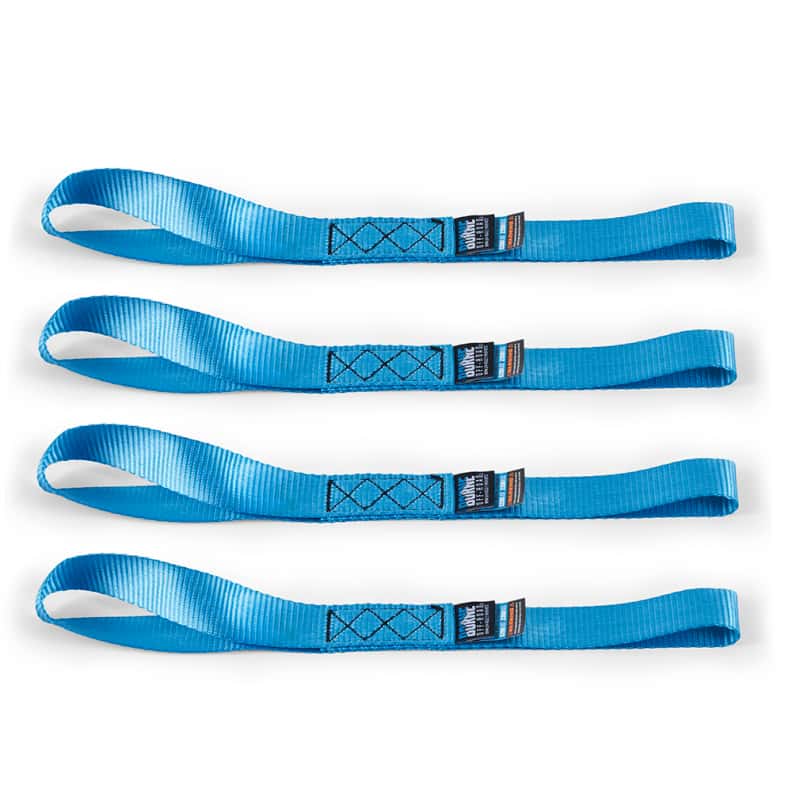Borne Off-Road — Borne Off-Road Heavy-Duty Ratchet Tie-Down Kit (4-Pack) - Blue - view 5