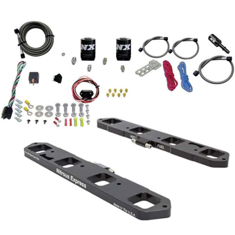 Nitrous Express — Nitrous Express Dodge Hemi 5.7L/6.1L/6.4L Direct Port Plate System w/o Bottle
Injection System Kit
N2OSys - view 1