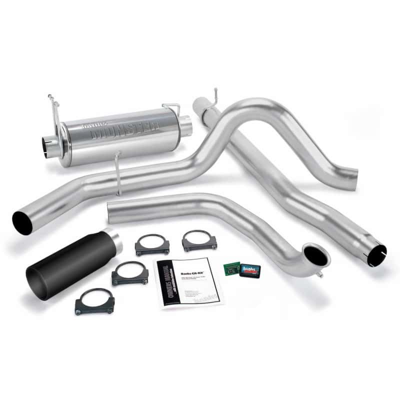 Banks Power — Banks Power 99 Ford 7.3L Truck w/Cat Conv Git-Kit - SS Single Exhaust w/ Black Tip
Power/Efficiency Sys
Git-Kit Bundle - view 2