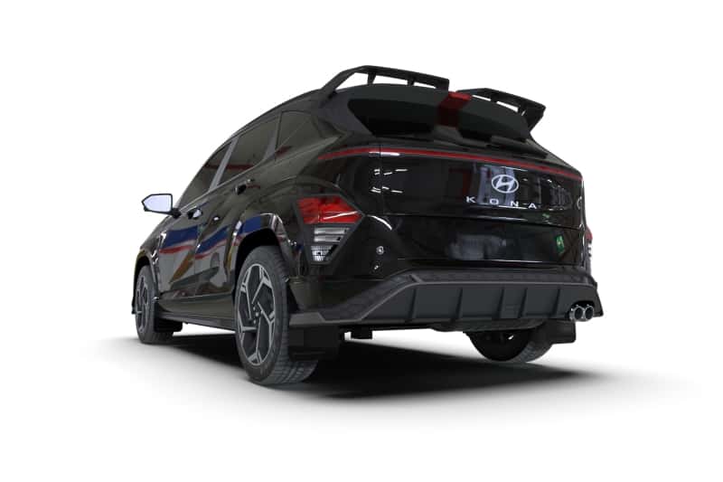Rally Armor — Rally Armor 24-25 Hyundai Kona N Line Black UR Mud Flap - Metallic Black Logo
Mud Flap - view 2