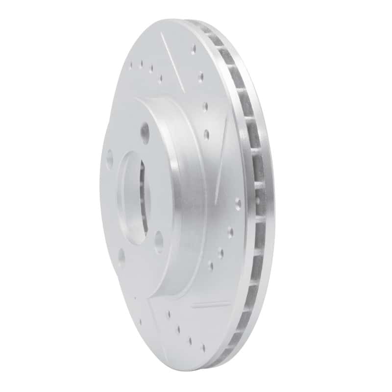 R1 Concepts — R1 78-92 Audi 100 Front Right Drilled & Slotted Silver Brake Rotor
R1 Brake Rotor Drill - view 2