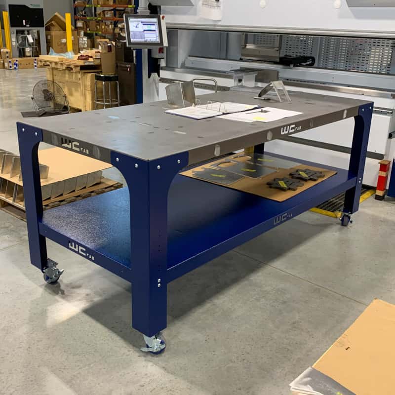 Wehrli — Wehrli Modular Steel Work Bench Top/Shelf Kit 32in x 72in x .120in Thick - Raw
Wrk Bnch Shelf Kt - view 1