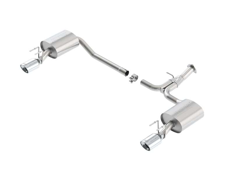Borla — Borla 13-15 Honda Accord Coupe 3.5L FWD SS Rear Section Single Split Rear Exit Touring Exhaust
Axle-Back System
ExhstSysKt - view 1