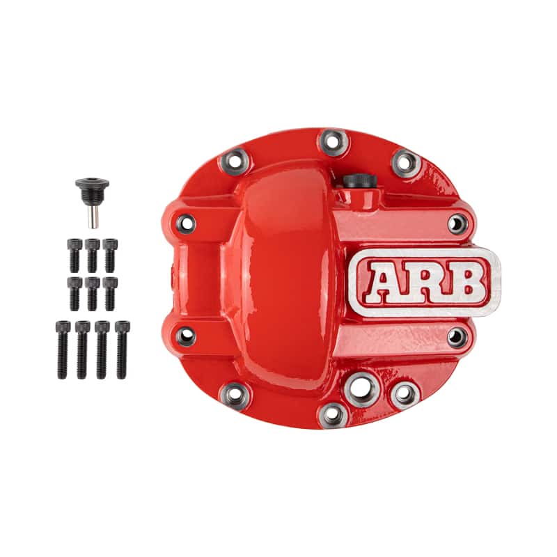 ARB — ARB Diff Cover D30 - Red - view 1