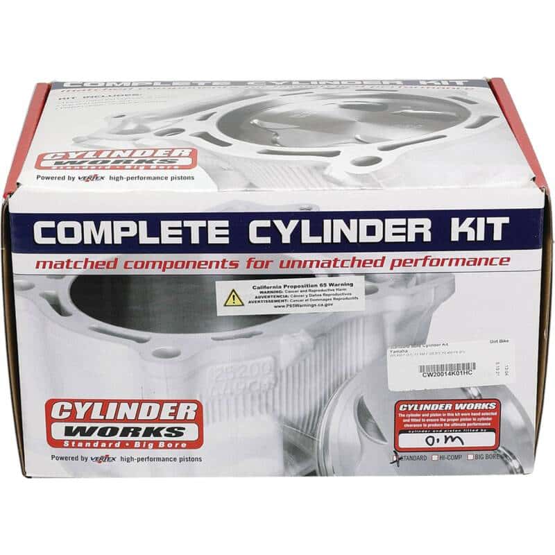 Cylinder Works — Cylinder Works 21-23 Yamaha WR 450 F 450cc Standard Bore High Compression Cylinder Kit - view 3