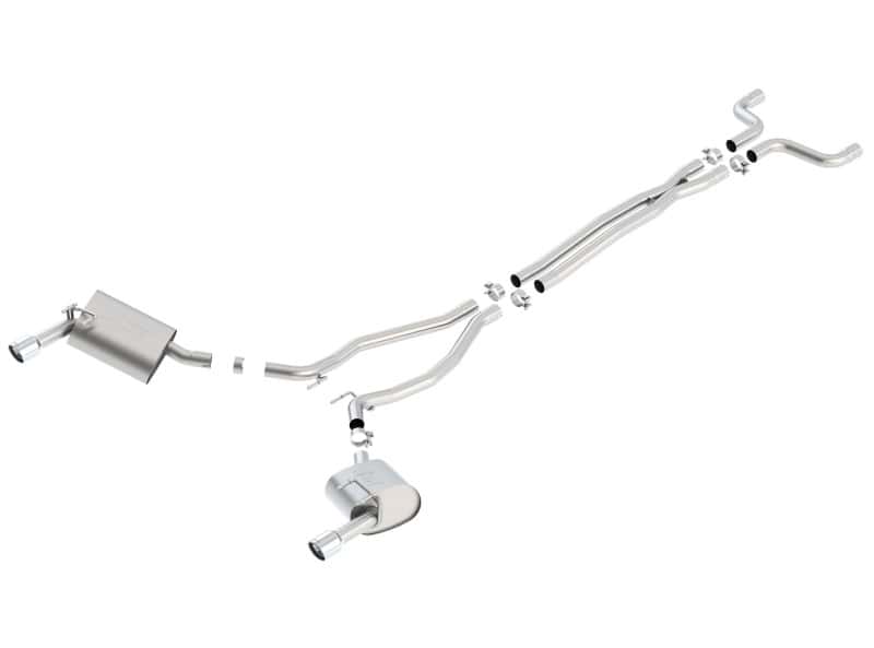 Borla — Borla 14-15 Camaro 3.6L V6 Single Split Rear Exit Touring Catback Exhaust
Cat-Back System
ExhstSysKt - view 1