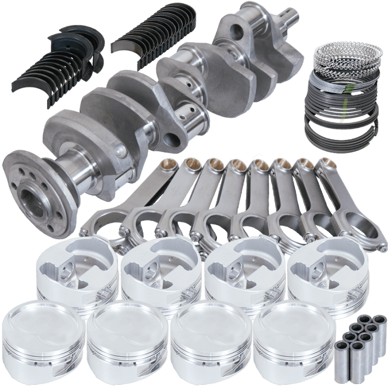 Eagle — Eagle Chevy 350 3.750in Crank 6.000in H-Beam -28cc 4.030in Pistons Rotating Assembly
Heavy Duty Assembly - view 1