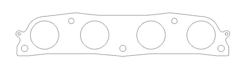 Cometic Gasket — Cometic Toyota 1ZZFE 98-02 Exhaust .030 inch MLS Head Gasket 1.732 inch Round Port
Exhaust Gasket - view 1