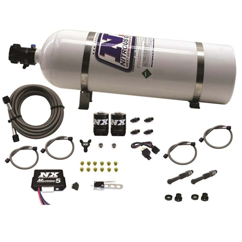 Nitrous Express — Nitrous Express SX2D Dual Stage Diesel Nitrous Kit w/Progressive Controller
Injection System Kit
N2OSys - view 3