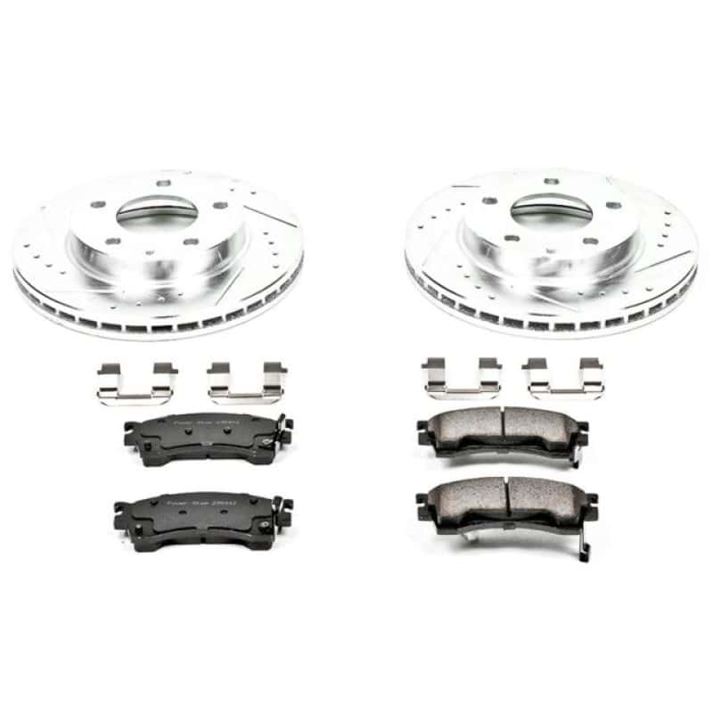 PowerStop — Power Stop 93-97 Ford Probe Front Z23 Evolution Sport Brake Kit - view 1