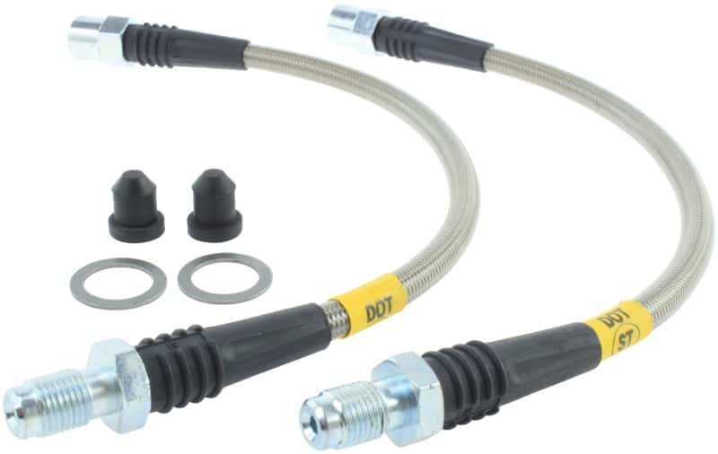 Stoptech — StopTech 03-09 Mercedes E55/E63 / 03-10 E320/E350 Coupe / 03-09 E500/E550 Rear SS Brake Line Kit
SS Brake Lines - view 3
