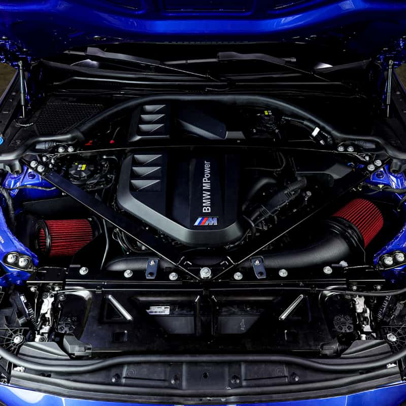 Mishimoto — Mishimoto 2021+ BMW G8X M3/M4 3.0L S58B30 Open Airbox Performance Intake
Air Intake - view 4