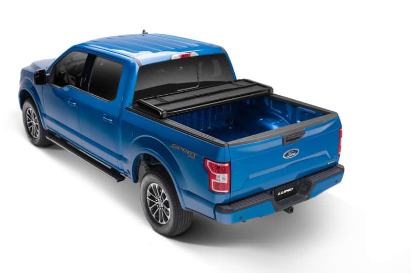 LUND — Lund 02-17 Dodge Ram 1500 Fleetside (8ft. Bed) Hard Fold Tonneau Cover - Black
LND Hard Fold Cvr - view 9