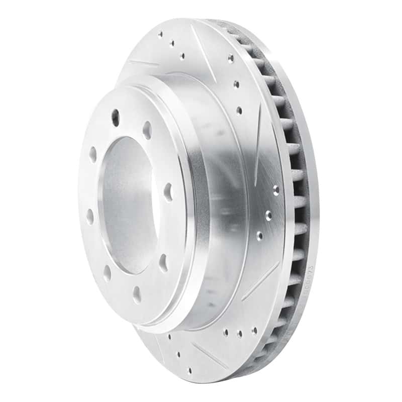 R1 Concepts — R1 08-25 Ford E-350 Super Duty Rear Right Drilled & Slotted Silver Brake Rotor
R1 Brake Rotor Drill - view 2