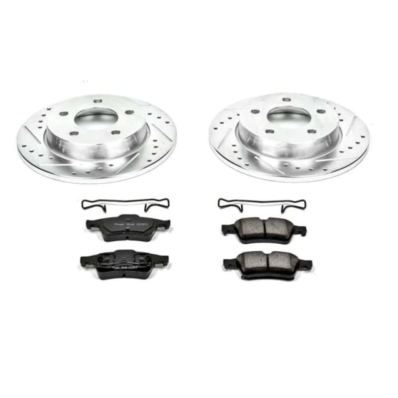 PowerStop — Power Stop 04-05 Mazda 3 Rear Z23 Evolution Sport Brake Kit - view 1