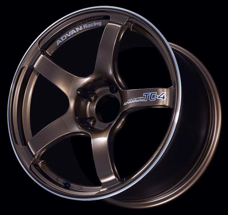 Advan — Advan TC4 17x8.5 +50 5x114.3 Racing Umber Bronze and Ring Wheel - view 1