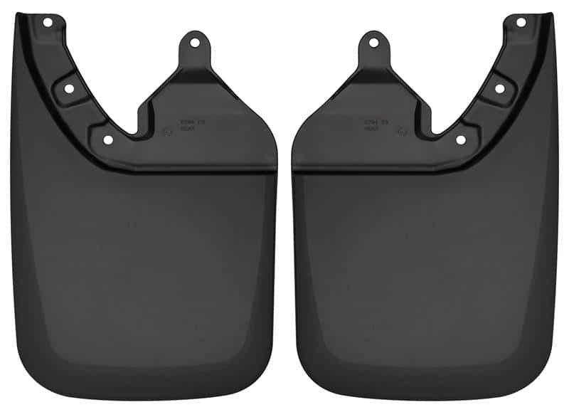 Husky Liners — Husky Liners 2016 Toyota Tacoma w/ OE Fender Flares Custom Molded Rear Mud Guards - Black
Mud Guards - view 2