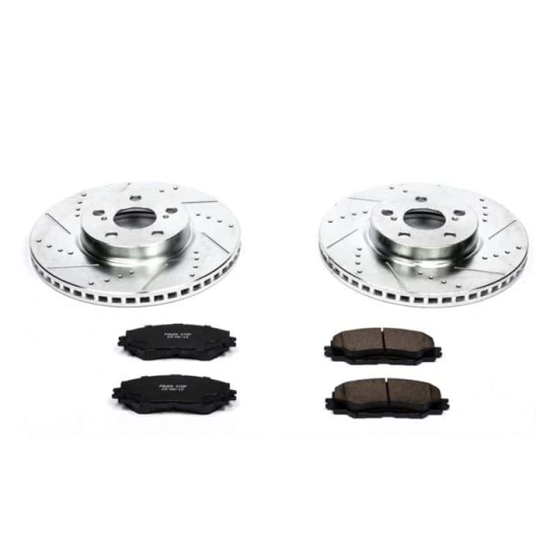 PowerStop — Power Stop 09-10 Pontiac Vibe Front Z23 Evolution Sport Brake Kit - view 1
