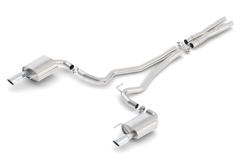 Borla — Borla Atak S Cat-Back 15-17 Ford Mustang GT 5.0L V8 MT/AT 2.5in pipe 4in tip
Cat-Back System
ExhstSysKt - view 2