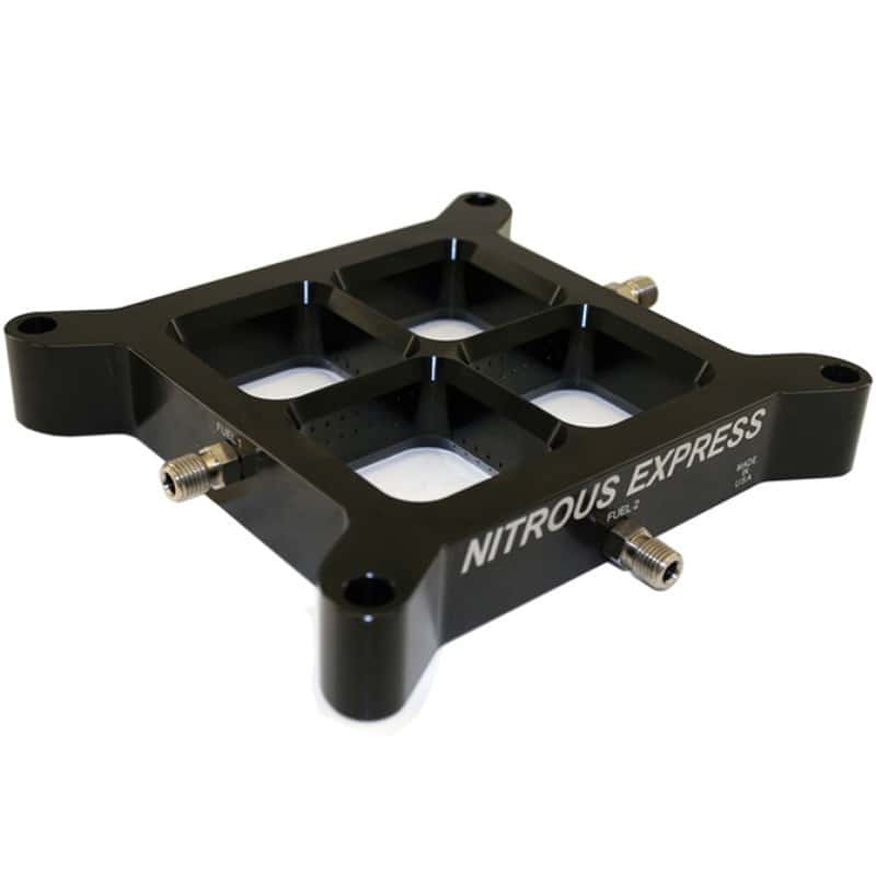 Nitrous Express — Nitrous Express 4150 Crossbar Pro-Power Nitrous Plate Only (100-500HP)
Injector Plate
N2OSys - view 2