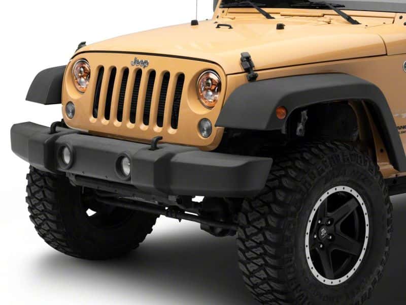 Raxiom — Raxiom 07-18 Jeep Wrangler JK 7-In LED Headlights Orange Housing- Clear Lens
Headlights - view 11