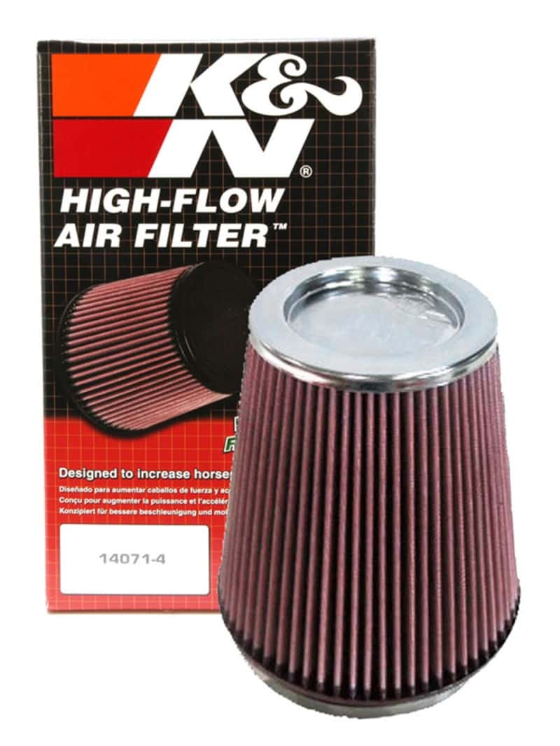 K&N Engineering — K&N Universal Air Filter 6in Flange ID x 7.5in Base / 5in OD Top x 8in H
Universal Clamp-On A
Clamp-on Air Filter - view 4