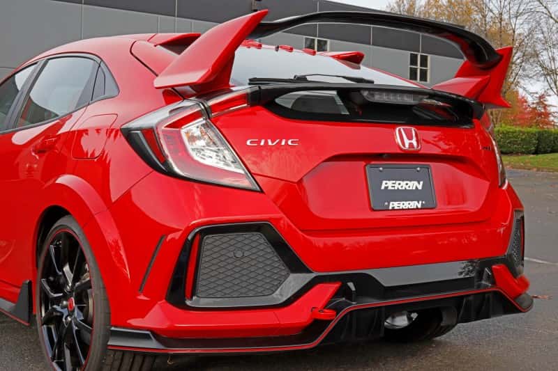 Perrin Performance — PERRIN 17-21 Honda Civic Si/Type R/Touring/Hatchback Tow Hook Kit Rear - Red
paPHP-BDY-251RD - view 6