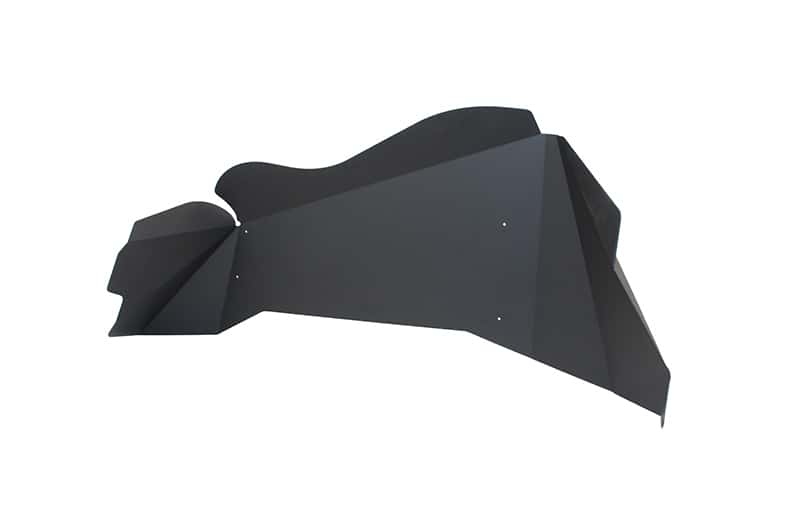 Fishbone Offroad — Fishbone Offroad 07-18 Jeep Wrangler JK Aluminum Rear Inner Fenders - Black Powdercoat - view 5