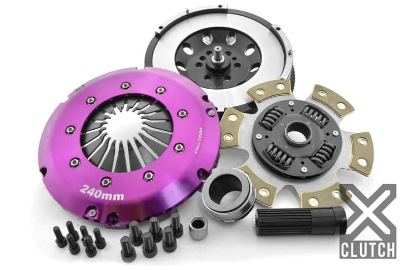 XCLUTCH — XClutch 11-13 BMW 335is Base 3.0L Stage 2R Extra HD Sprung Ceramic Clutch (6 Bolt/PB in Input Shaft)
Clutch Kit - view 1