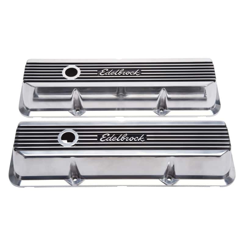Edelbrock — Edelbrock Valve Covers Elite II Ford FE 1958-76 Polished
ELITE - view 3