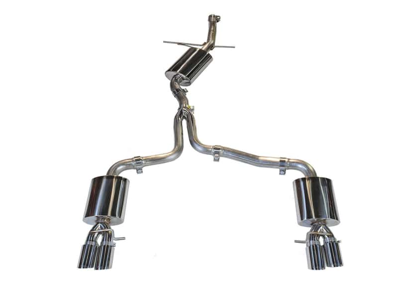 AWE Tuning — AWE Tuning Audi B8 A5 2.0T Touring Edition Exhaust - Quad Outlet Polished Silver Tips
Touring Exhaust - view 1