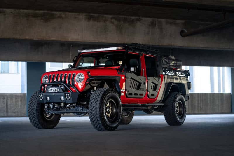 DV8 Offroad — DV8 Offroad 18-22 Jeep Wrangler JL/JT Spec Series Half Doors - Front Set - view 9