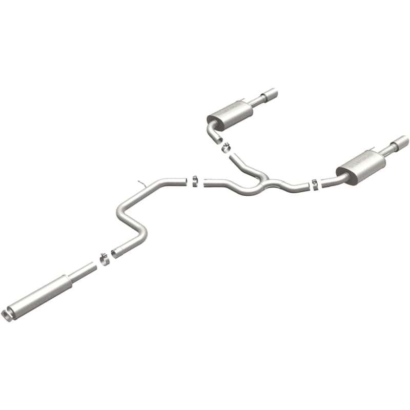 Magnaflow — MagnaFlow 00-05 Chevy Impala/Monte Carlo V6 3.4L/3.8L Dual Rear Exit Stainless Cat-Back Perf Exhaust
Cat-Back - view 2