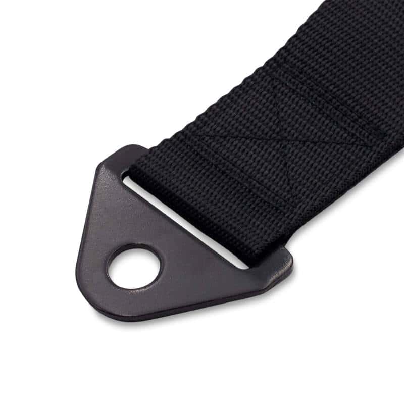 BLOX Racing — BLOX Racing Universal Tow Strap With BLOX Logo - Black - view 3