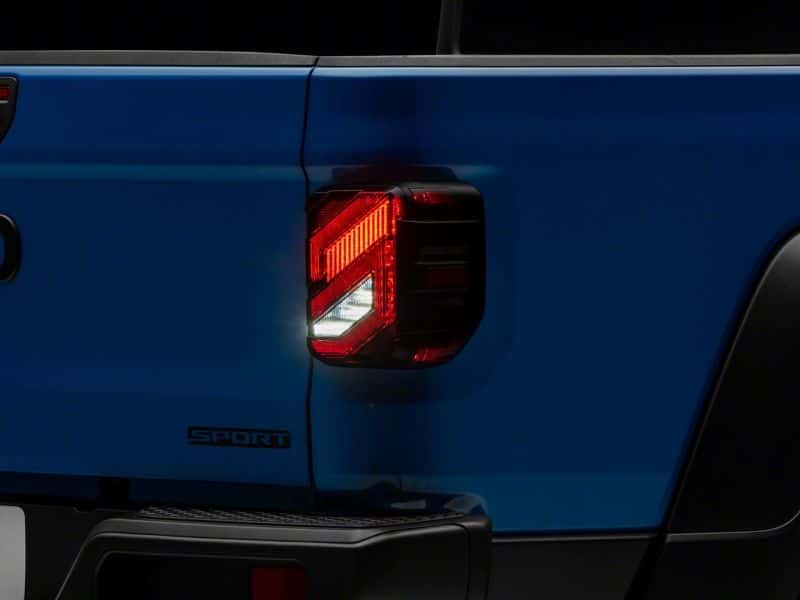 Raxiom — Raxiom 20-23 Jeep Gladiator JT Axial Series LED Tail Lights- Blk Housing (Smoked Lens)
Lights - view 5