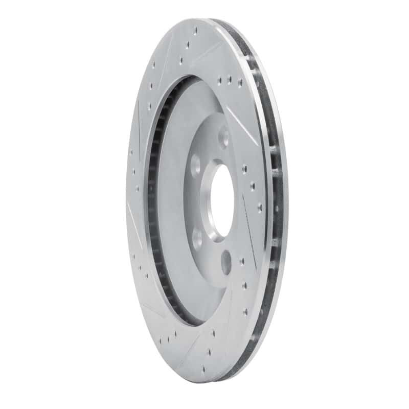 R1 Concepts — R1 04-07 Ford Freestar Rear Right Drilled & Slotted Silver Brake Rotor
R1 Brake Rotor Drill - view 4