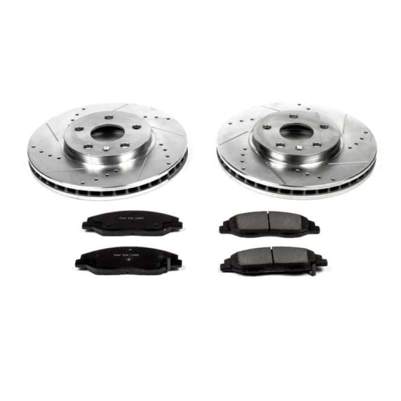 PowerStop — Power Stop 08-14 Cadillac CTS Front Z23 Evolution Sport Brake Kit - view 1
