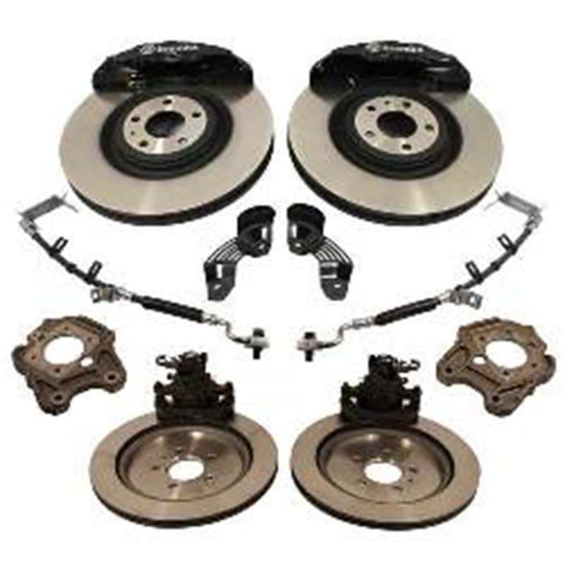 Ford Racing — Ford Racing 2005-2014 Mustang Six Piston 15-inch Brake Upgrade Kit
DscBrkUpgradeKit - view 1