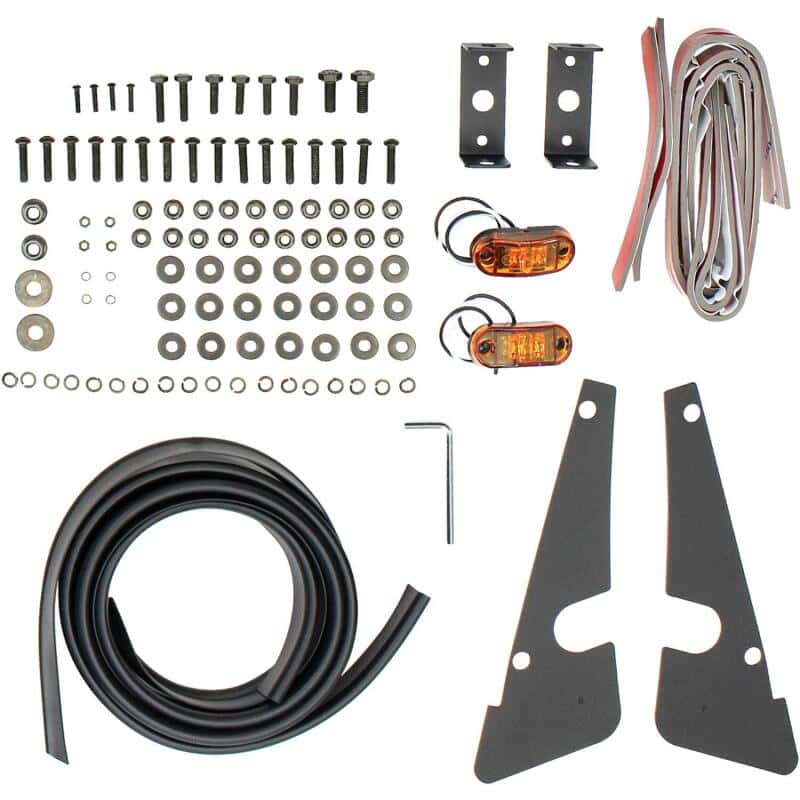 Westin — Westin/Snyper 07-17 Jeep Wrangler Tube Fenders - Front - Textured Black
Fender - view 13