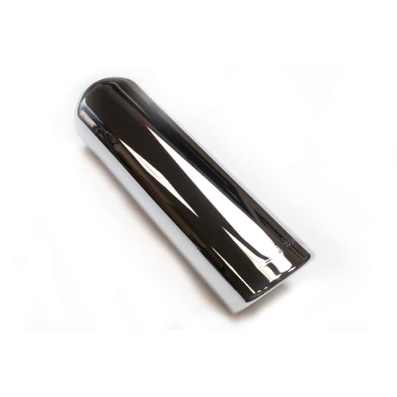JBA — JBA 2.5in x 3.5in x 11in Rolled Stainless Steel Chrome Plated Exhaust Tip
Exhaust Tip - view 2