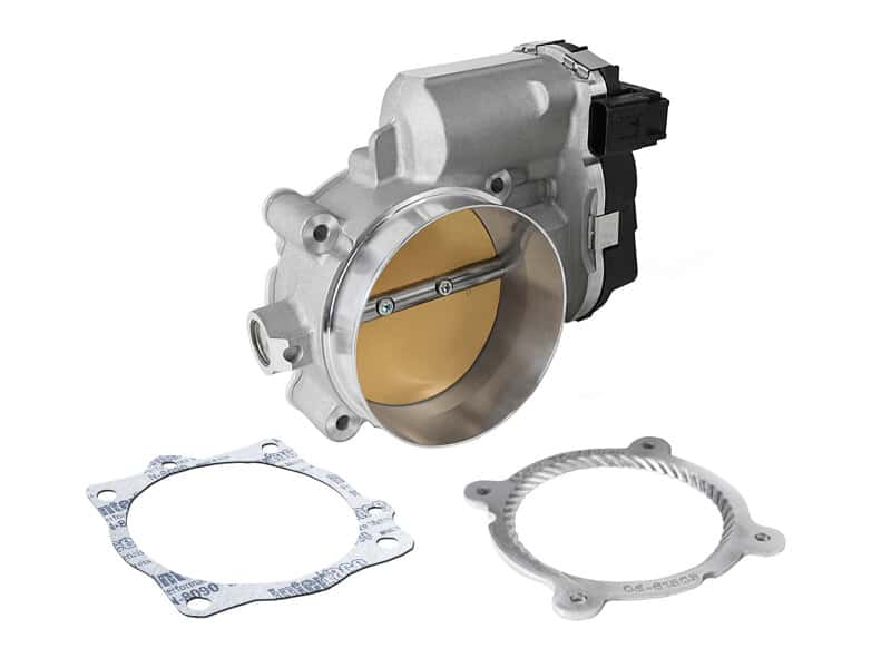 aFe — aFe 13-23 Dodge Challenger / 13-23 Chrysler 300 V8 5.7L/6.4L 90mm Throttle Body
Throttle Body - view 2