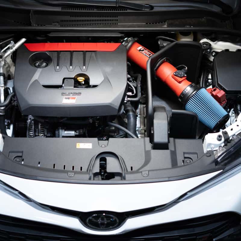 Injen — Injen 23-25 Toyota GR Corolla L3-1.6L Turbo Wrinkle Red Short Ram Cold Air Intake
Short Ram Intake - view 3