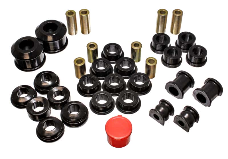 Energy Suspension — Energy Suspension 02-05 Honda Civic Si Black Hyper-Flex Master Bushing Set
Master Bushing Kit - view 4
