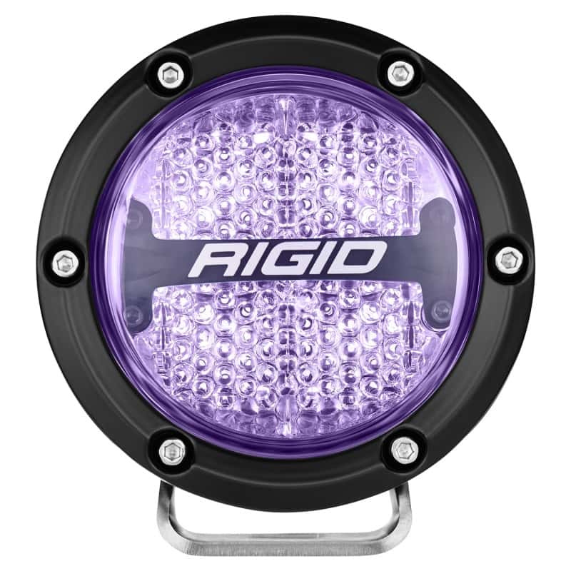 Rigid Industries — Rigid Industries 360-Series 4in LED Off-Road Diffused Beam - RGBW Backlight (Pair)
RGBW LED LAMP - view 20