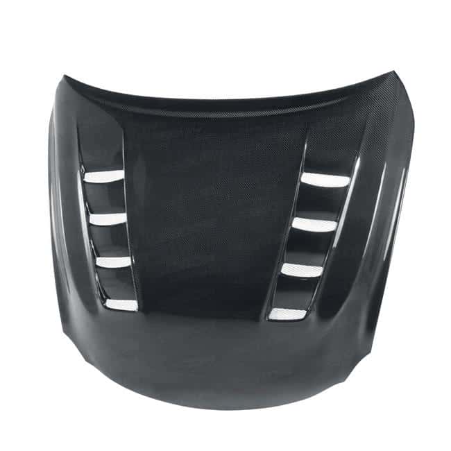 Seibon — Seibon 08-09 Lexus IS-F (USE20L) TSII Style Carbon Fiber Hood - view 6