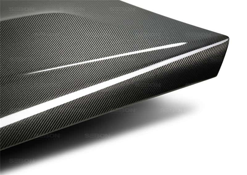 Seibon — Seibon 12-14 Mercedes Benz C63 GT-Style Carbon Fiber Hood - view 13